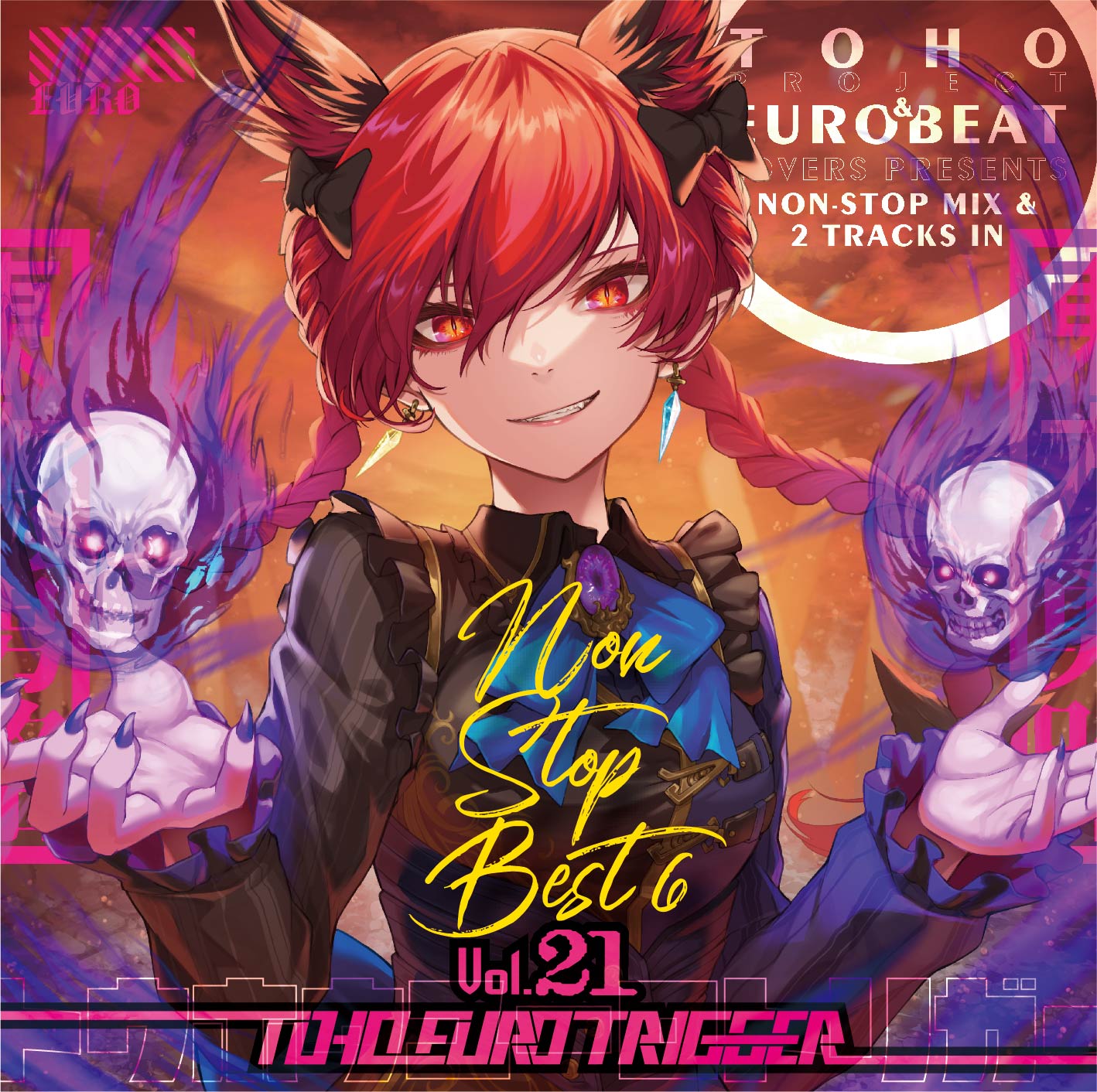TOHO EURO TRIGGER VOL.21 Non-Stop BEST ジャケット